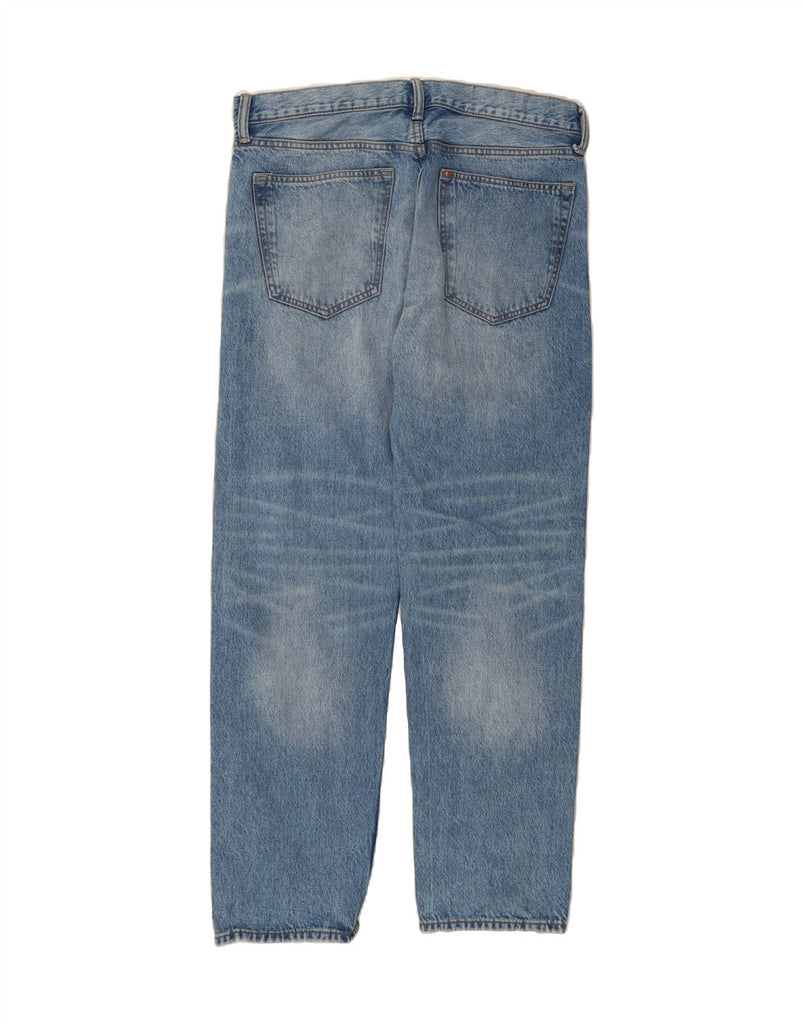 H&M Mens Relaxed Straight Jeans W34 L29 Blue Cotton Vintage H&M and Second-Hand H&M from Messina Hembry 