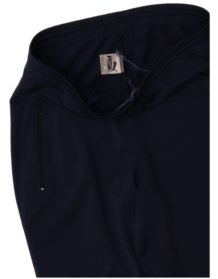 Damskie spodnie dresowe PUMA Joggers UK 4 XS Niebieski poliester