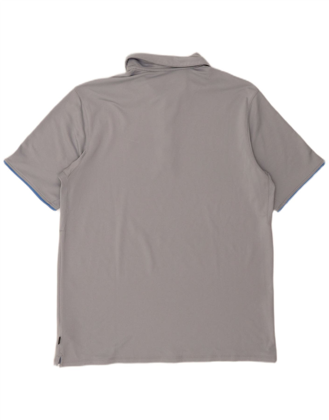Męska koszulka polo NIKE XL, szary poliester