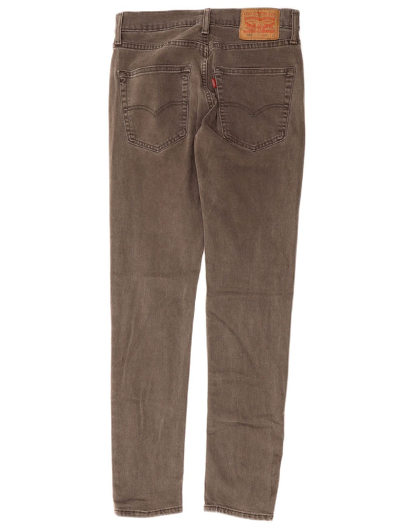 Męskie jeansy Levi's 512 Slim Tapered W30 L32 Szara bawełna