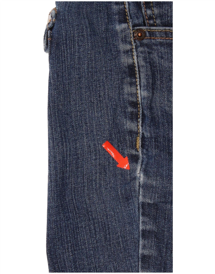 Damskie jeansy Levi's 524 Super Low Skinny W36 L31 Niebieskie