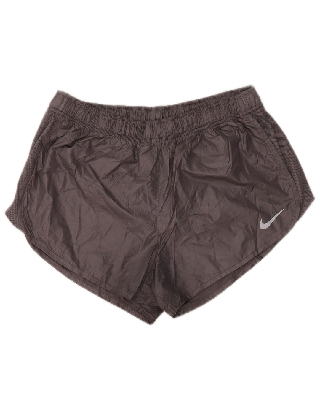 Damskie spodenki sportowe NIKE Dri Fit UK 14, duże, szare