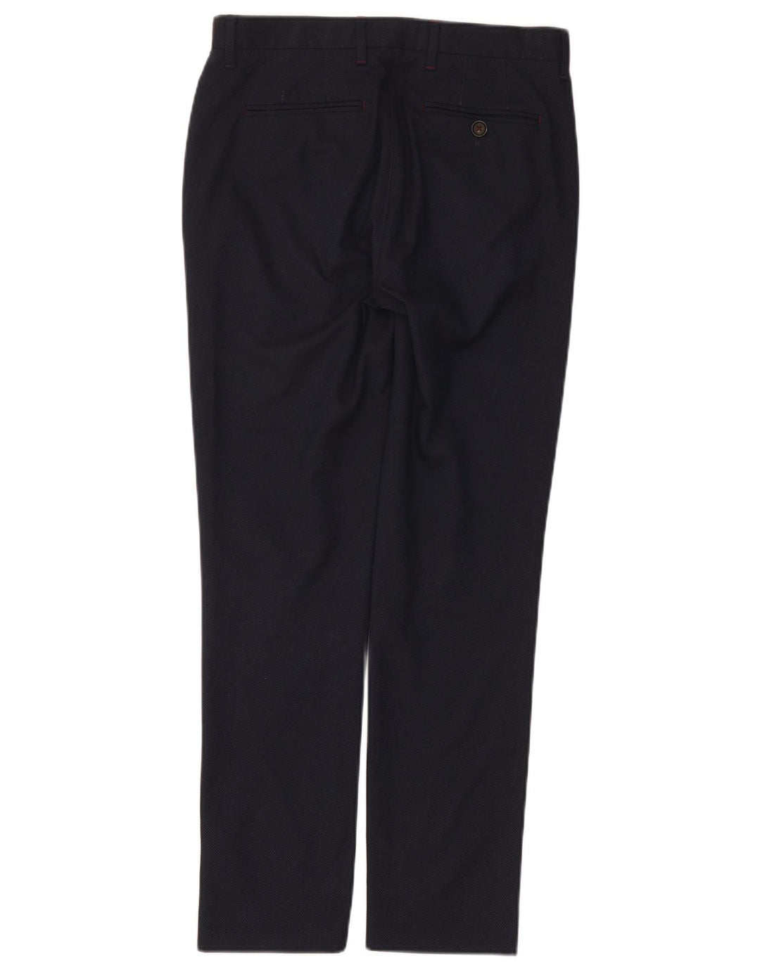 Męskie spodnie garniturowe slim fit TED BAKER W30 L30 granatowe