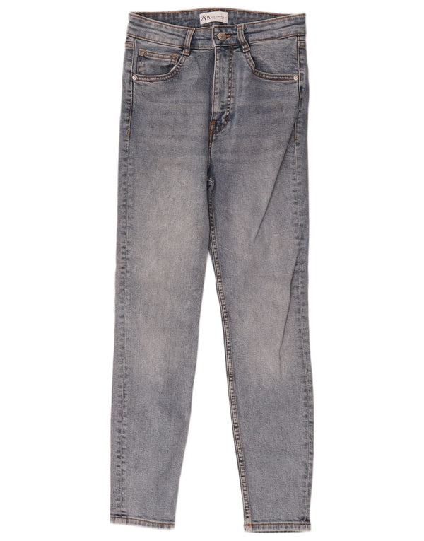 Dżinsy damskie Zara EU 38 Small W28 L27 Niebieskie bawełniane