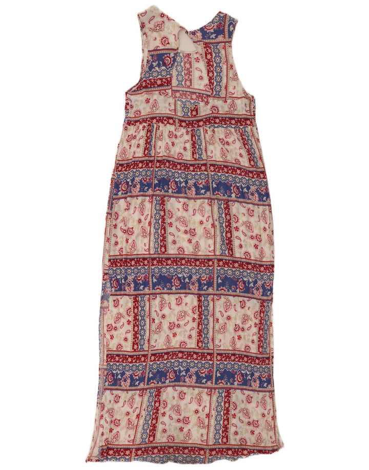 Damska sukienka maxi bez rękawów Volcom UK 12, średnia wielobarwna paisley
