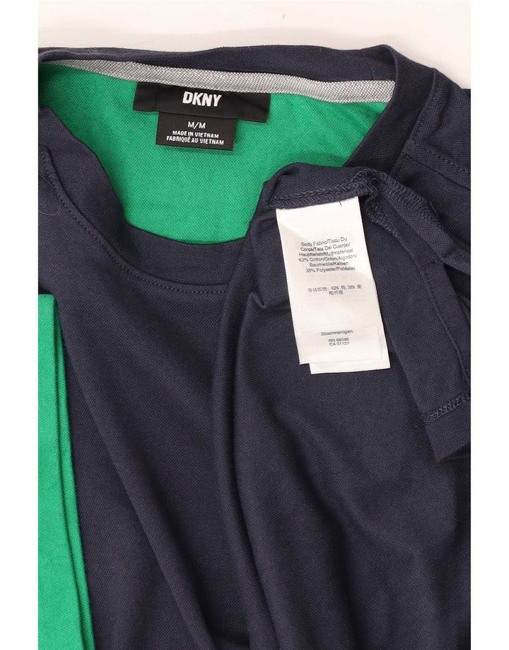 T-shirt męski Dkny Top, średni, granatowy, bawełniany