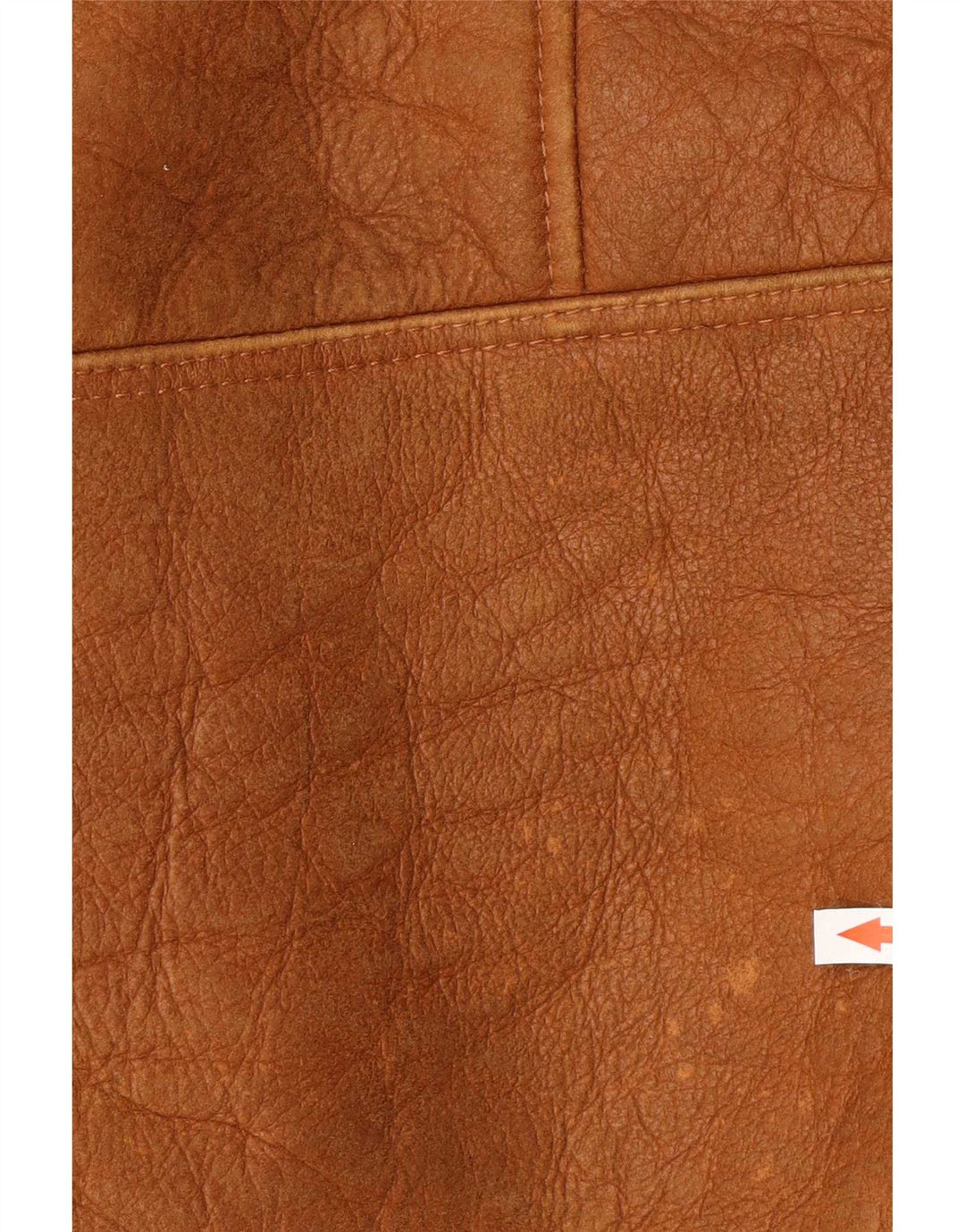 Vintage męska kurtka Shearling UK 42 XL Brązowa kurtka Shearling
