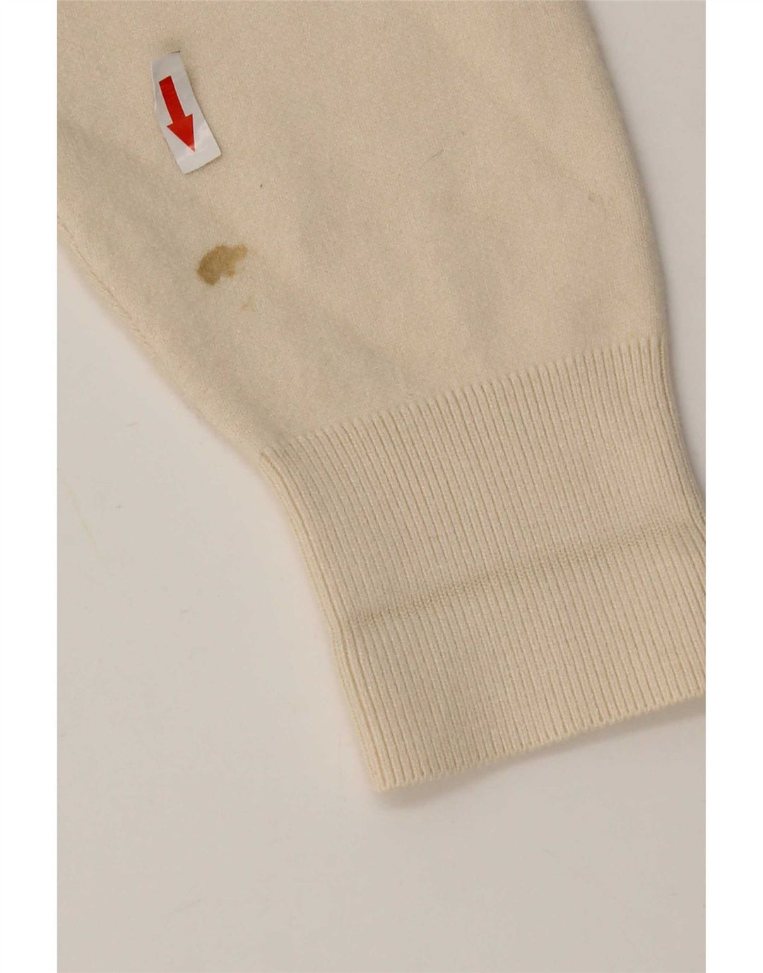 Damski sweter oversize Massimo Dutti UK 10, mały, w kolorze złamanej bieli