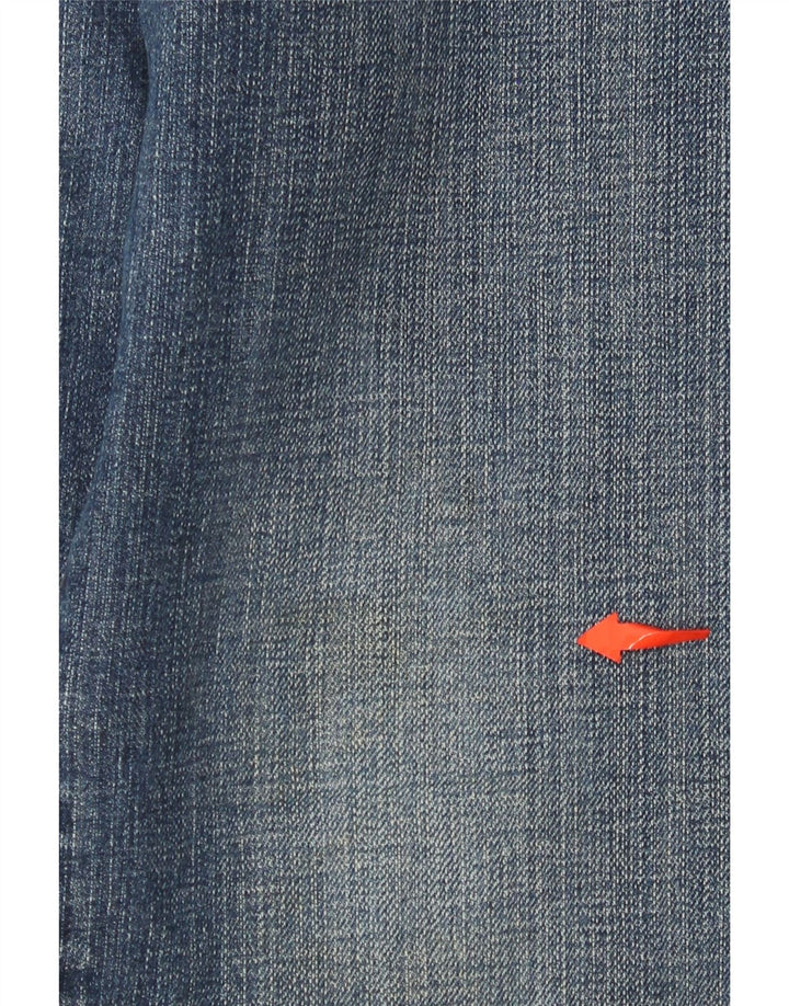 Damskie jeansy skinny ze średnim stanem LEVI'S US 8 Medium W29 L32 Niebieska bawełna