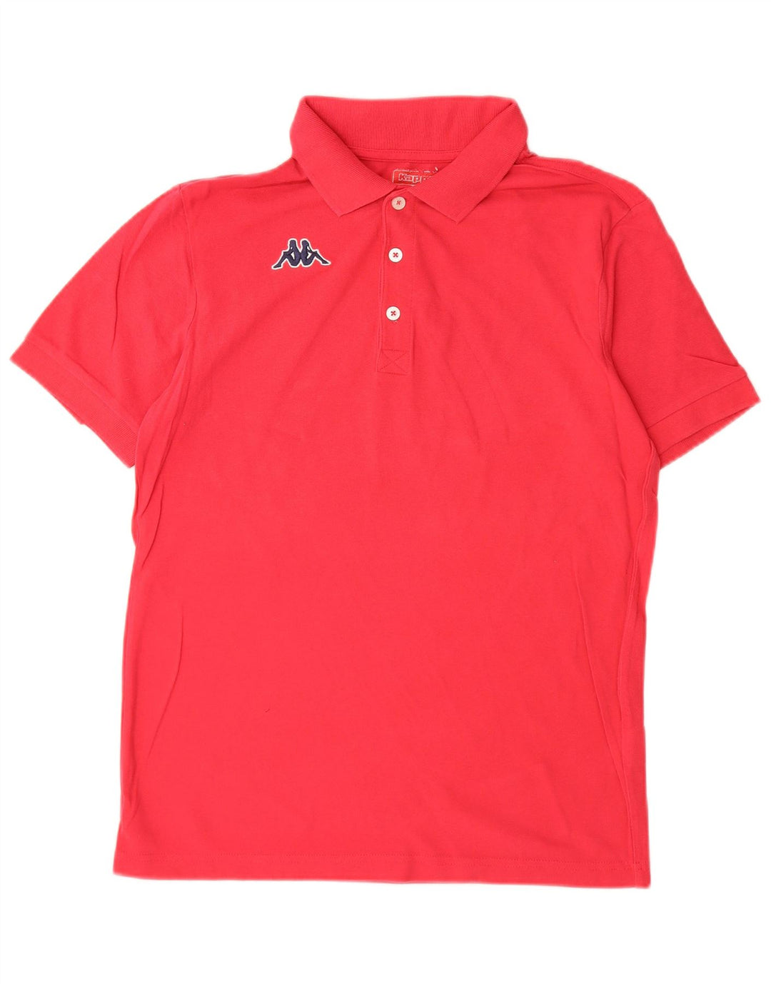 Męska koszulka polo Kappa, średnia, różowa, bawełniana