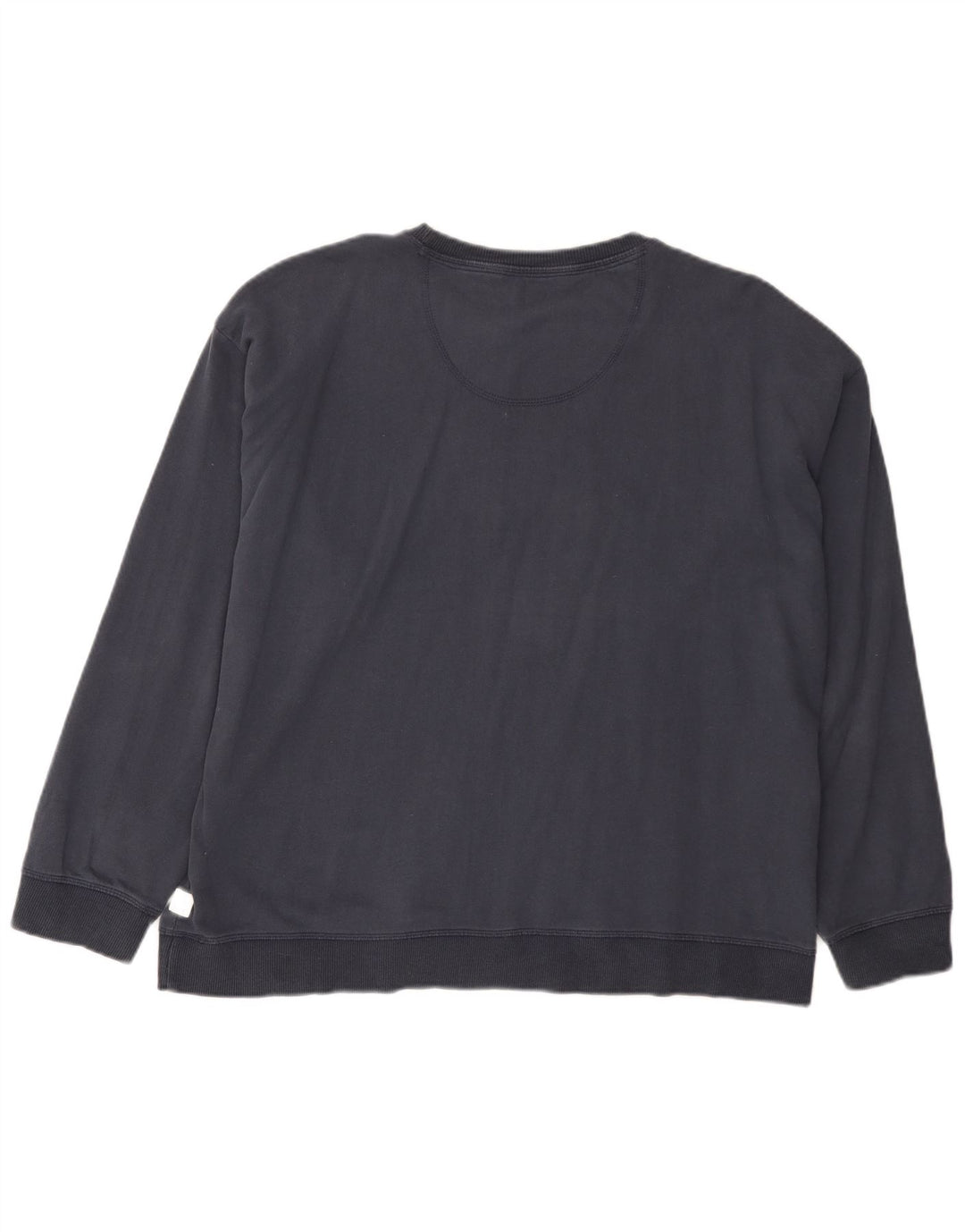 Damska bluza oversize Fat Face z grafiką UK 16, duża, granatowa