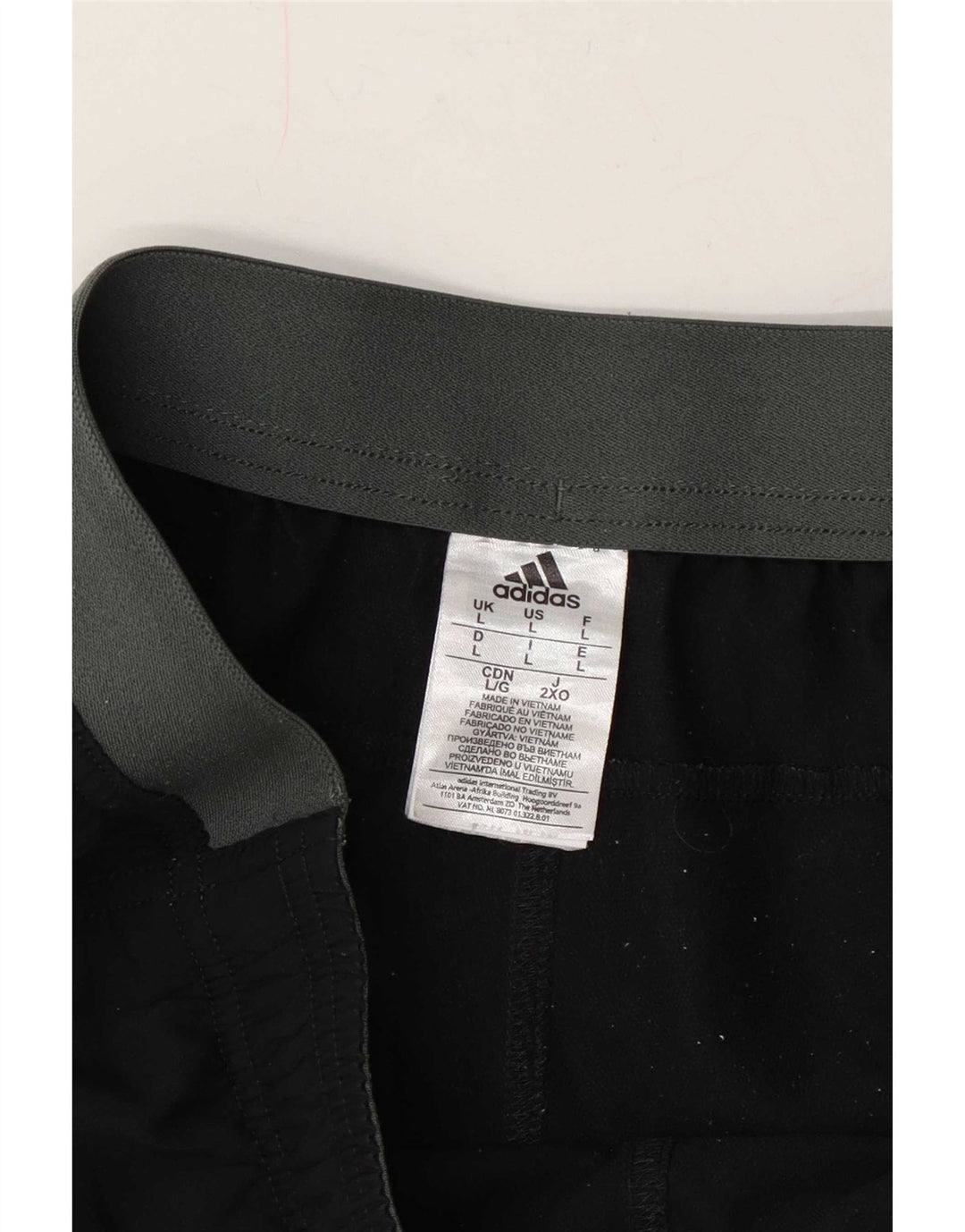 Męskie spodenki sportowe Adidas Climacool, duże, czarne, z blokami kolorów, z poliestru