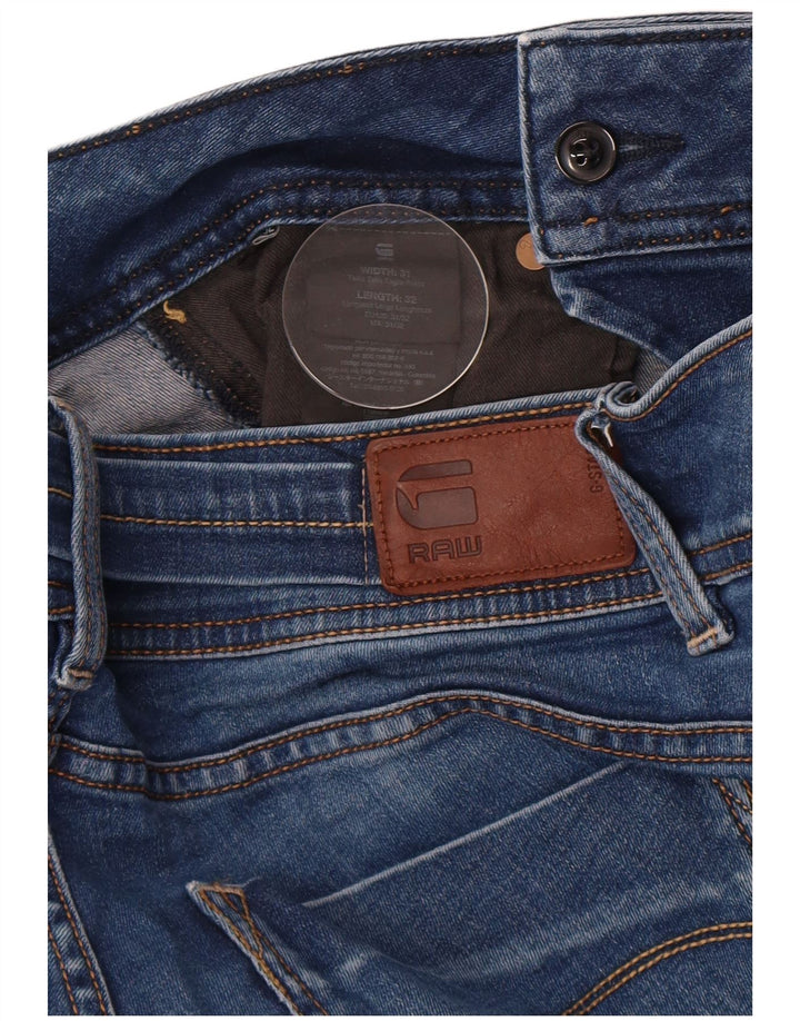 Damskie jeansy G-Star Midge Bootcut W31 L32 Niebieska bawełna