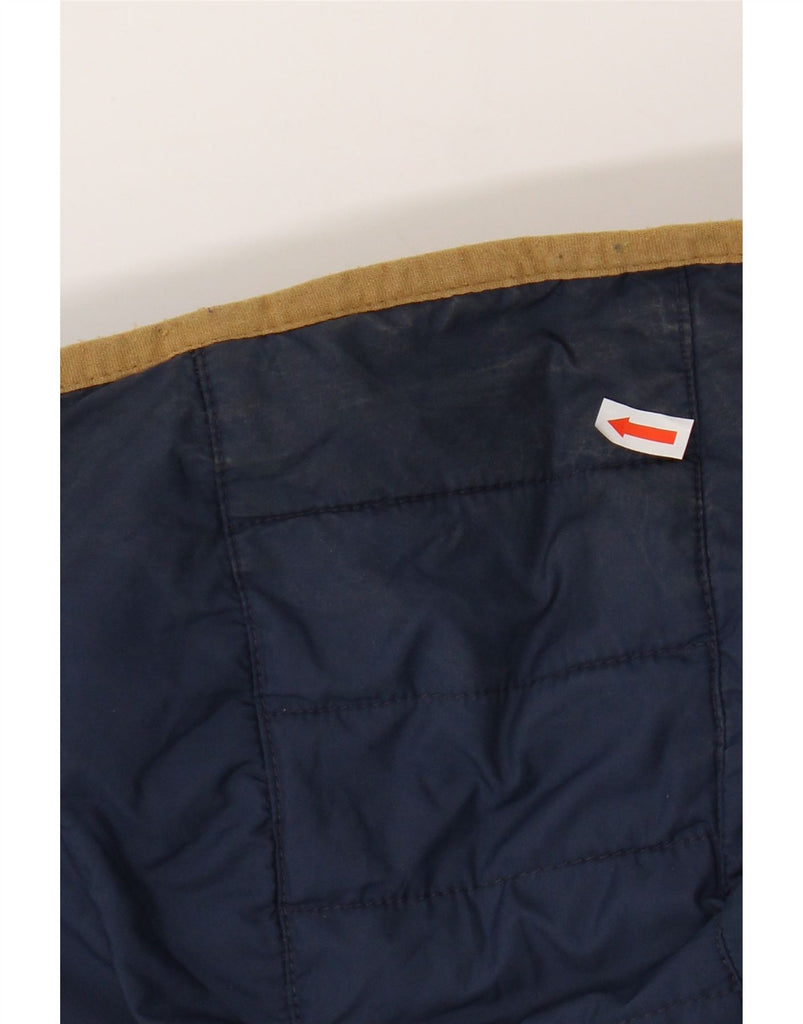 COLUMBIA Womens Hooded Padded Jacket UK 18 XL Navy Blue Polyester Vintage Columbia and Second-Hand Columbia from Messina Hembry 