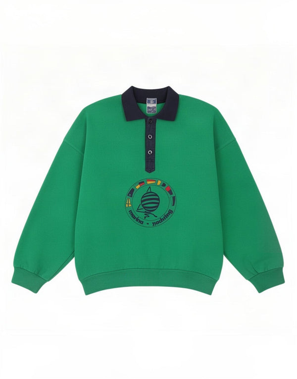 Damska bluza z grafiką Marina Yachting Jumper UK 14, średnia zieleń