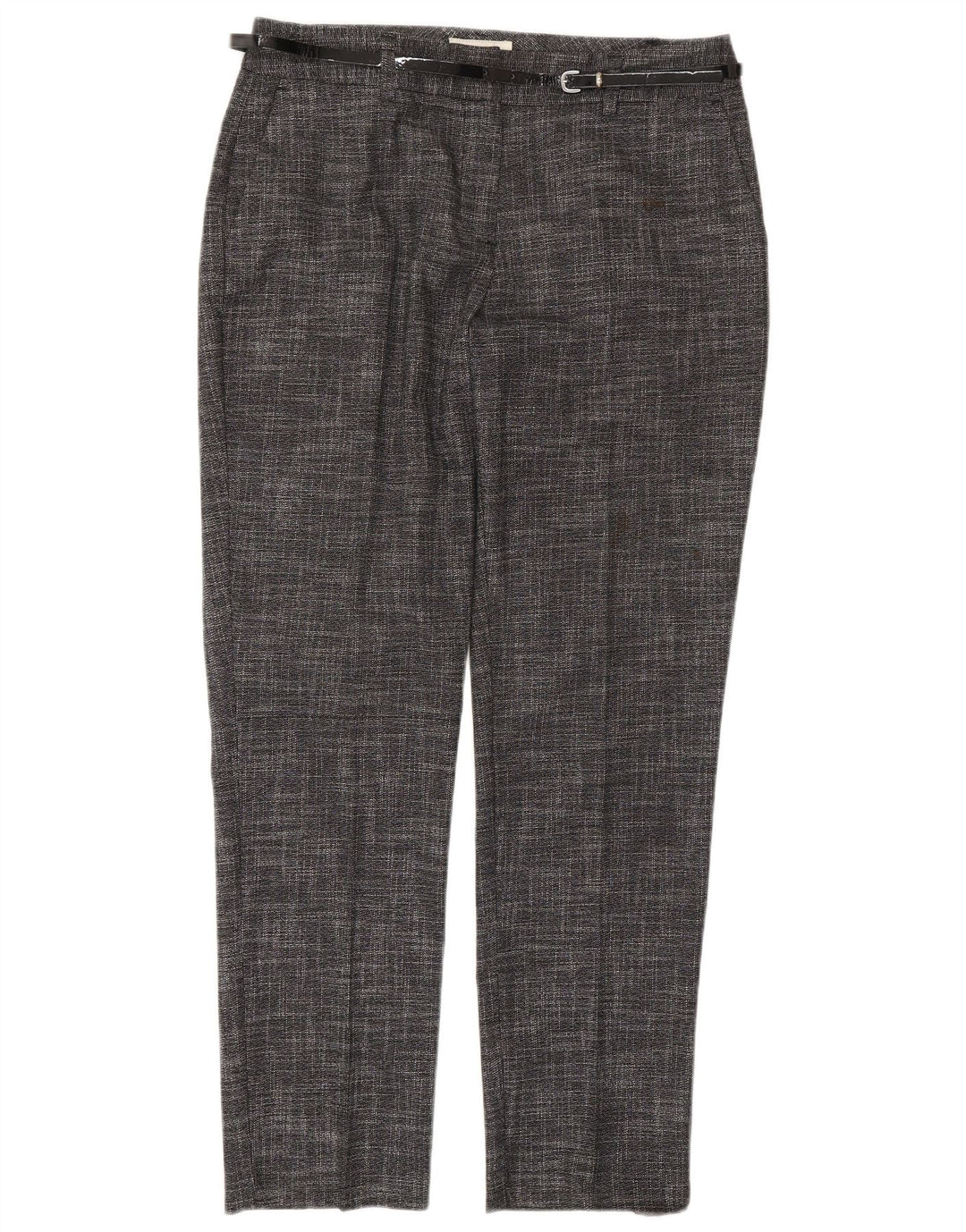 Krótkie spodnie damskie MONSOON UK 10 Small W27 L28 Szare nakrapiane