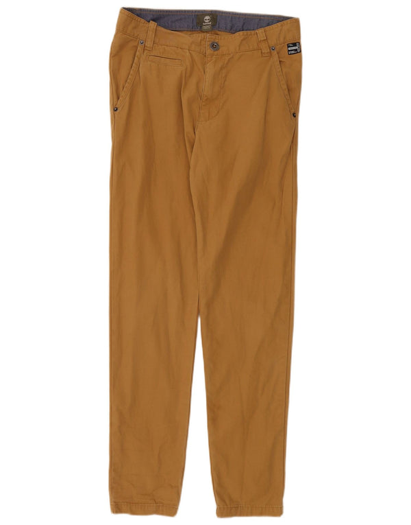 Timberland Chłopięce spodnie Chino Slim 13-14 lat W28 L25 Beżowa bawełna