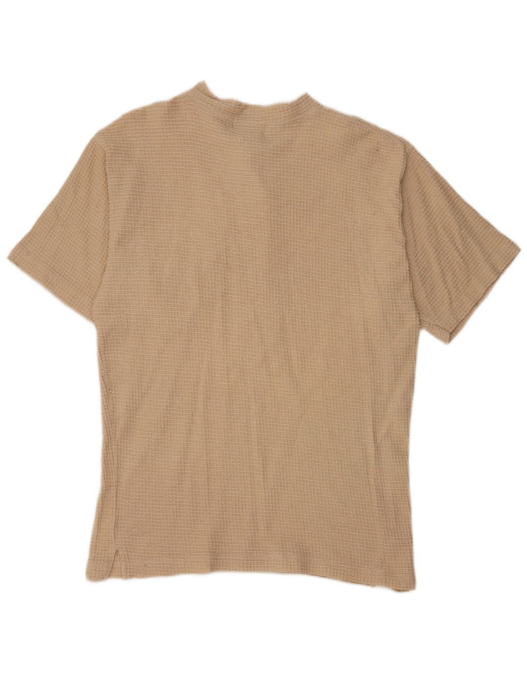 T-shirt męski Berto Lucci Top mały, beżowy, bawełniany