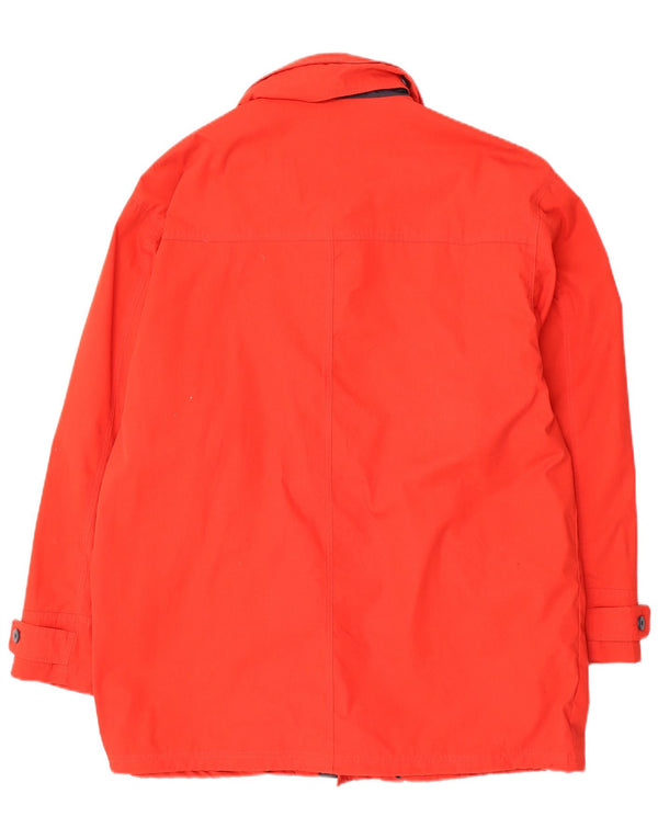 Męska kurtka wiatrówka Green Leaves UK 42 XL, czerwony poliester