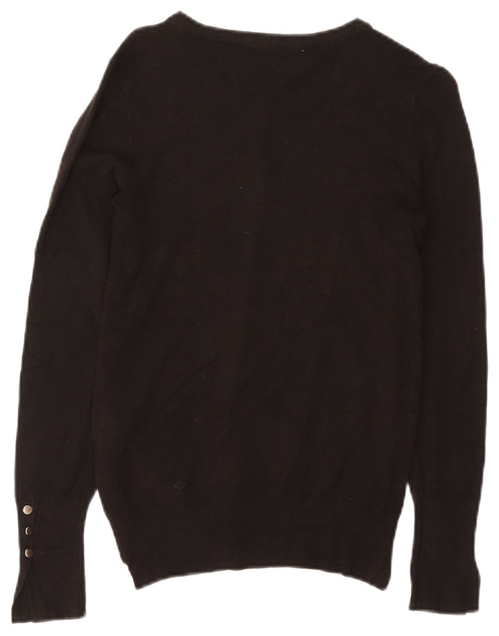 Sweter damski Zara Cardigan UK 10 Small, czarna wiskoza