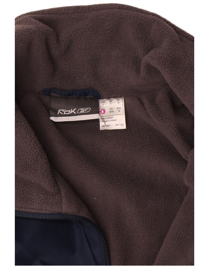 Męska kurtka wiatrówka Reebok UK 36 Small, granatowa, poliamidowa