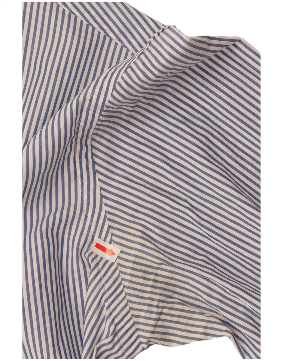 RALPH LAUREN Męska koszula o dopasowanym kroju, bawełniana w średnie niebieskie paski