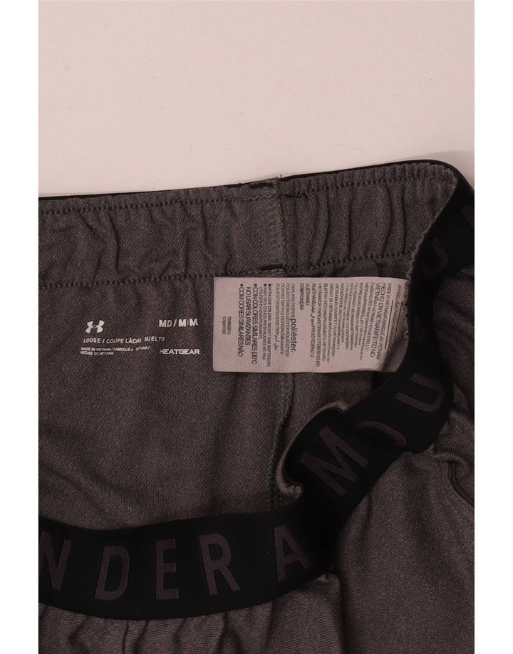 Damskie spodenki sportowe Under Armour UK 12, średnioszare, sportowe z poliestru