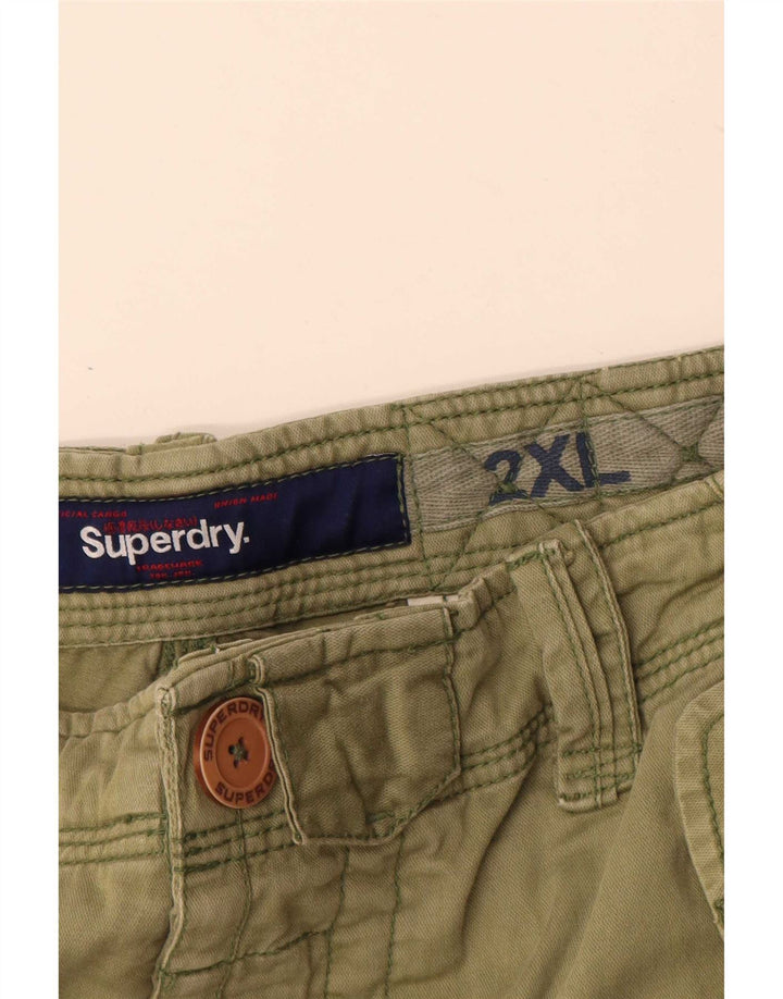 Męskie spodenki cargo Superdry 2XL W40, bawełna khaki