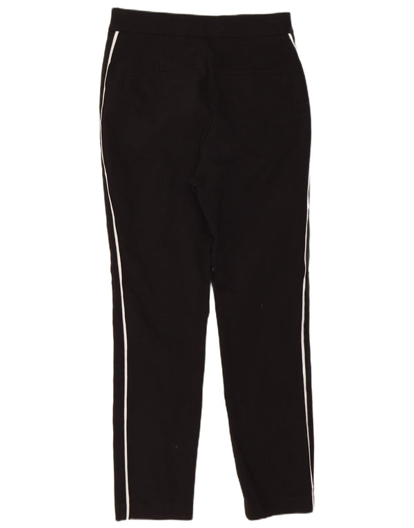 Damskie spodnie typu slim casual Zara XS W24 L25 Czarna bawełna
