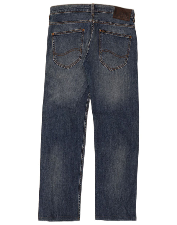 Męskie jeansy Lee Powell Slim W30 L28 Niebieskie bawełniane