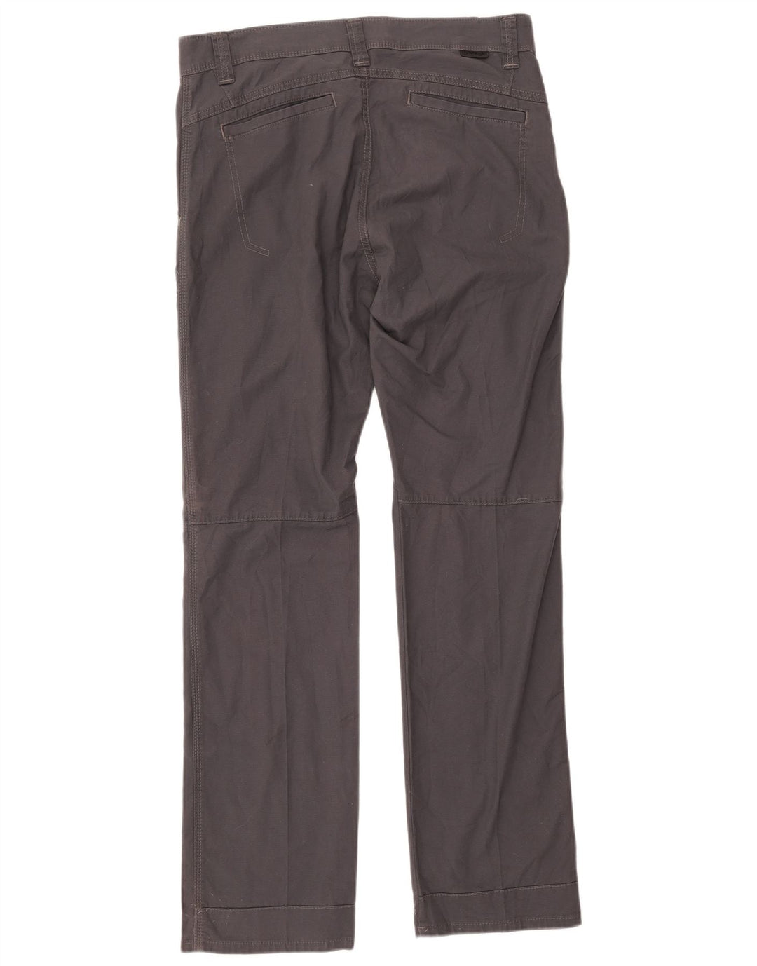 Męskie proste spodnie codzienne Wrangler W33 L33 szare