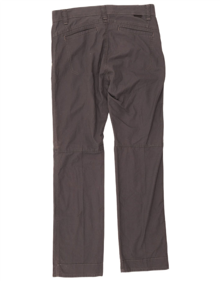 Męskie proste spodnie codzienne Wrangler W33 L33 szare