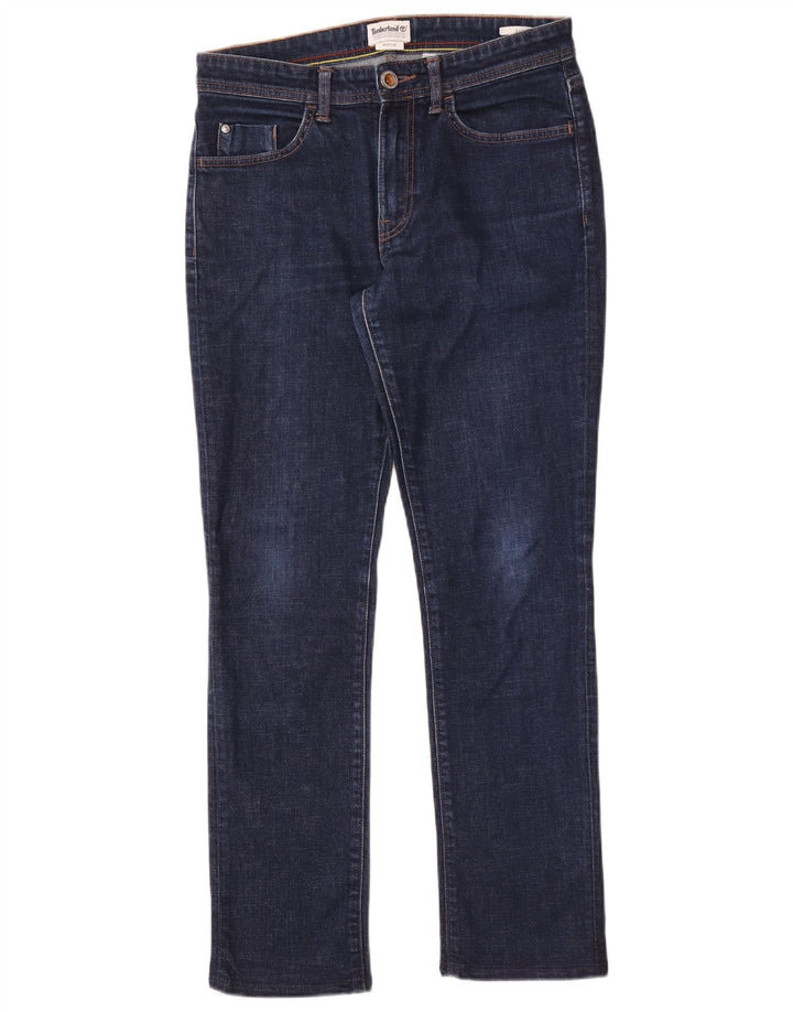 Męskie jeansy Timberland Slim W29 L32 Granatowa bawełna