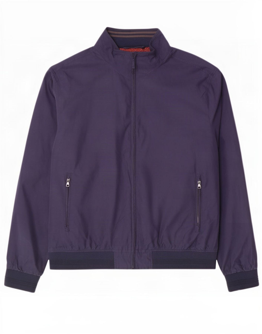 Męska kurtka bomber Marks & Spencer UK 46 3XL granatowa, poliestrowa