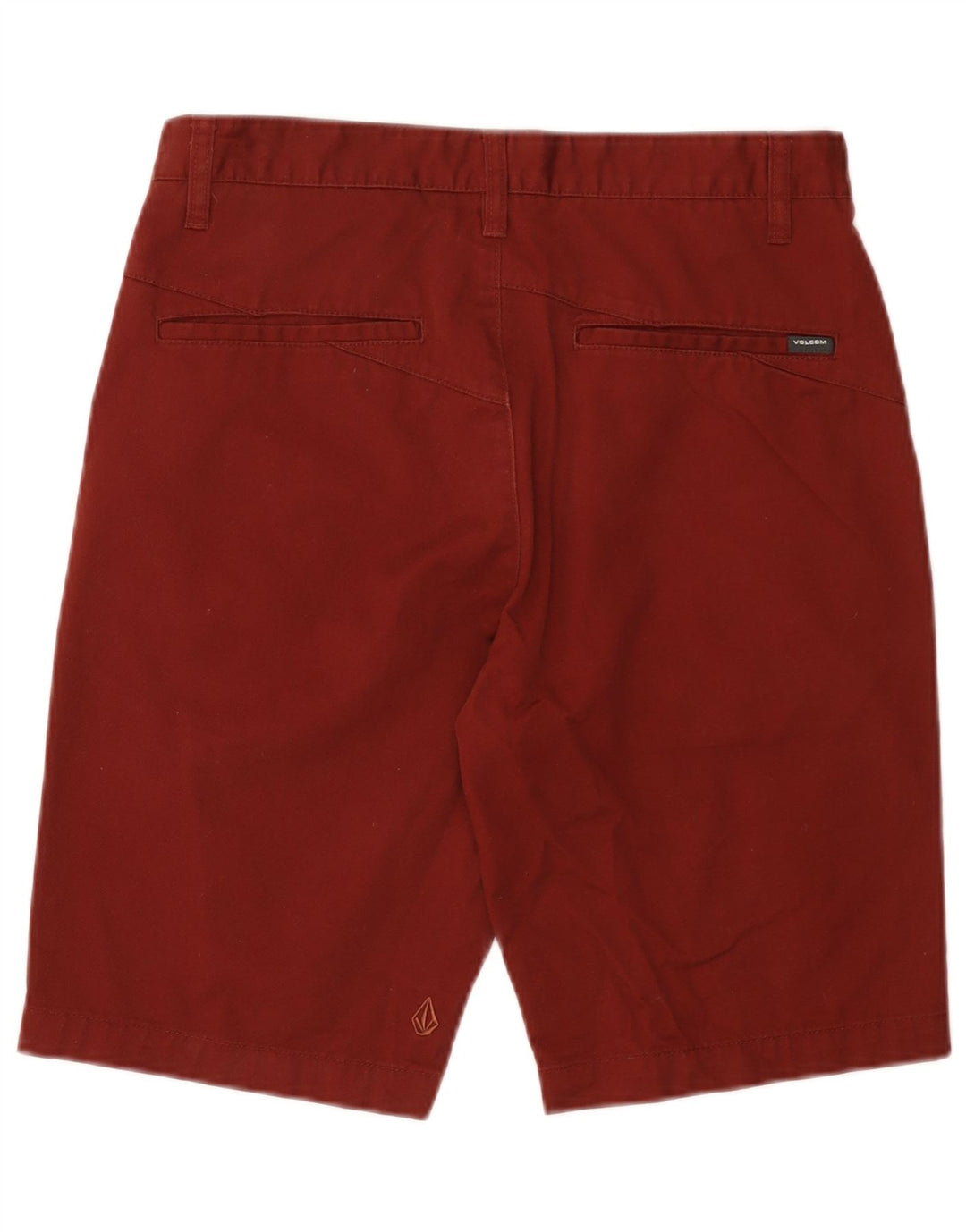 Męskie spodenki Chino VOLCOM W30 Średnio-burgundowa bawełna