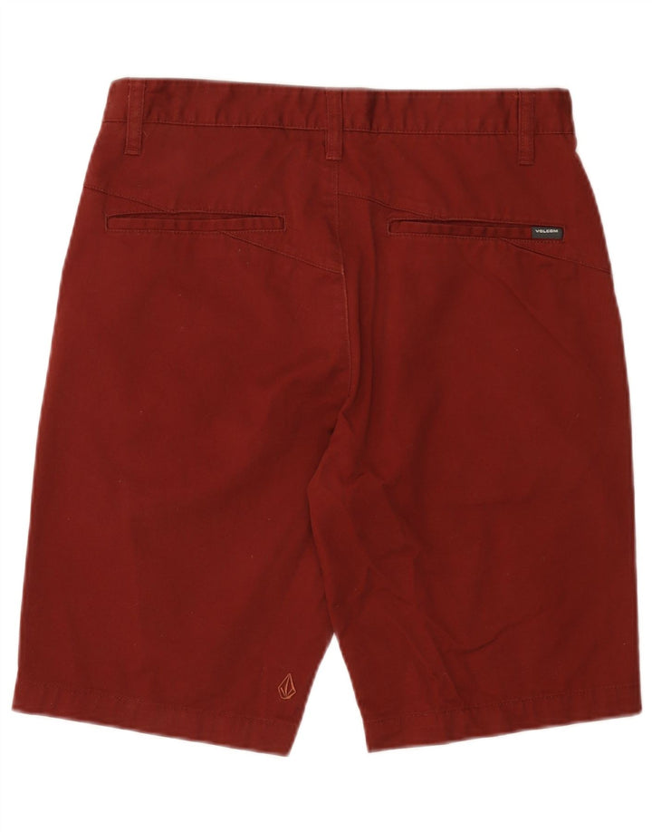 Męskie spodenki Chino VOLCOM W30 Średnio-burgundowa bawełna