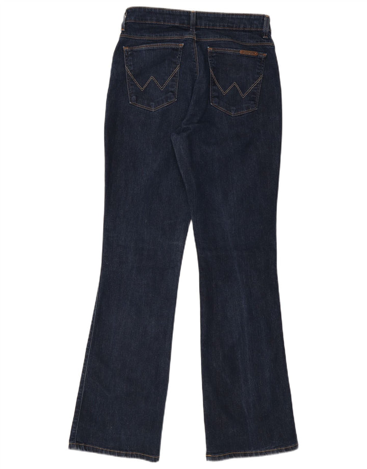Damskie jeansy rozkloszowane Wrangler W31 L32 Granatowe, bawełniane