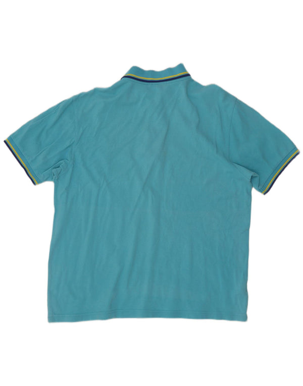 Męska koszulka polo Fred Perry XL, bawełniana w niebieskie paski