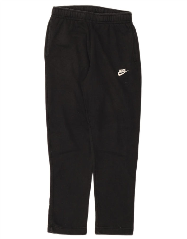 Męskie spodnie dresowe Nike, małe, czarne, bawełniane