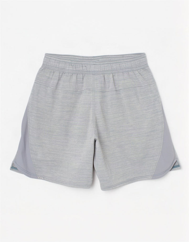 Chłopięce spodenki sportowe Under Armour 5-6 lat, poliestrowe niebieskie plamki