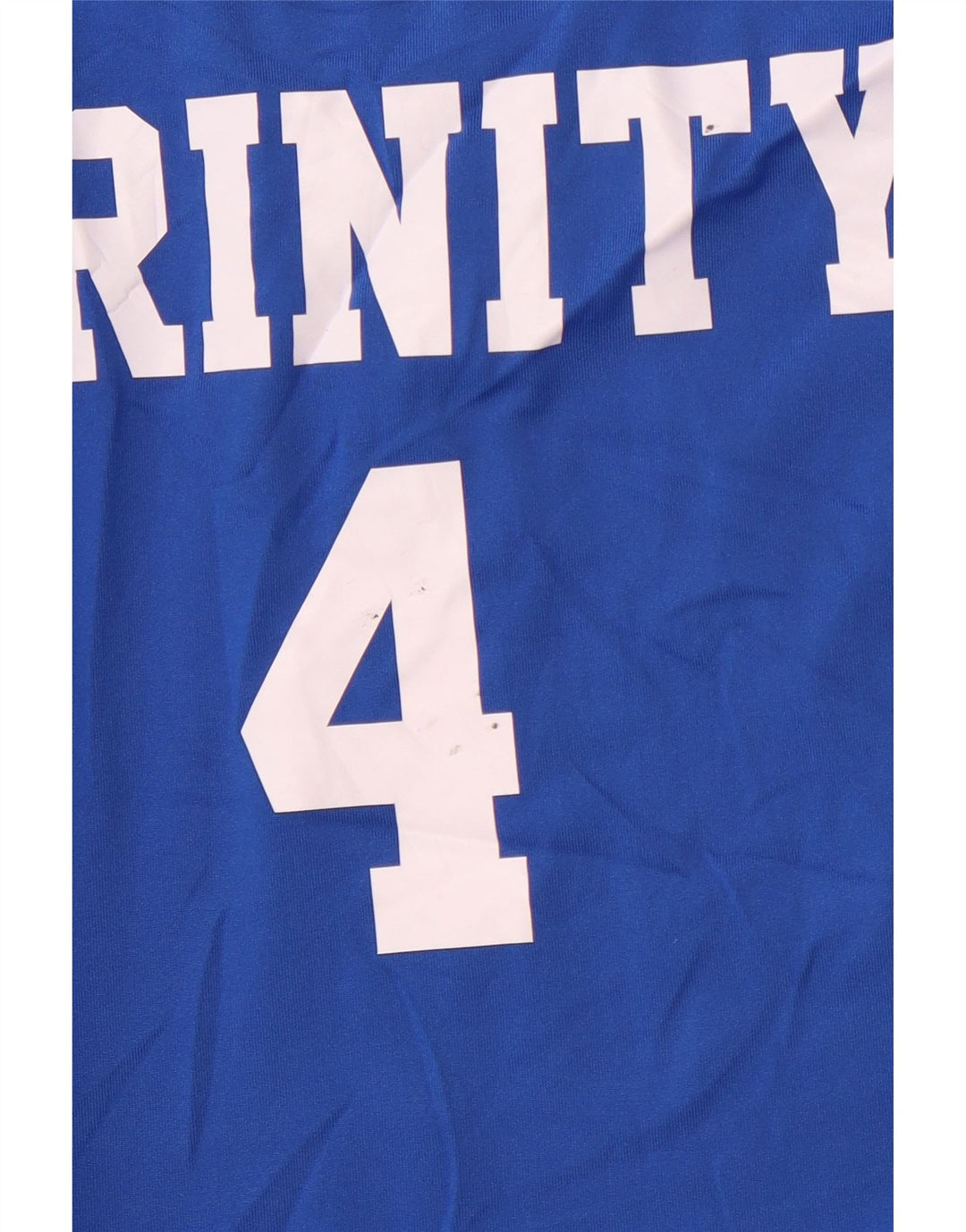 Damska koszulka z grafiką NIKE Top UK 10, mały, niebieski, poliester z blokami kolorów