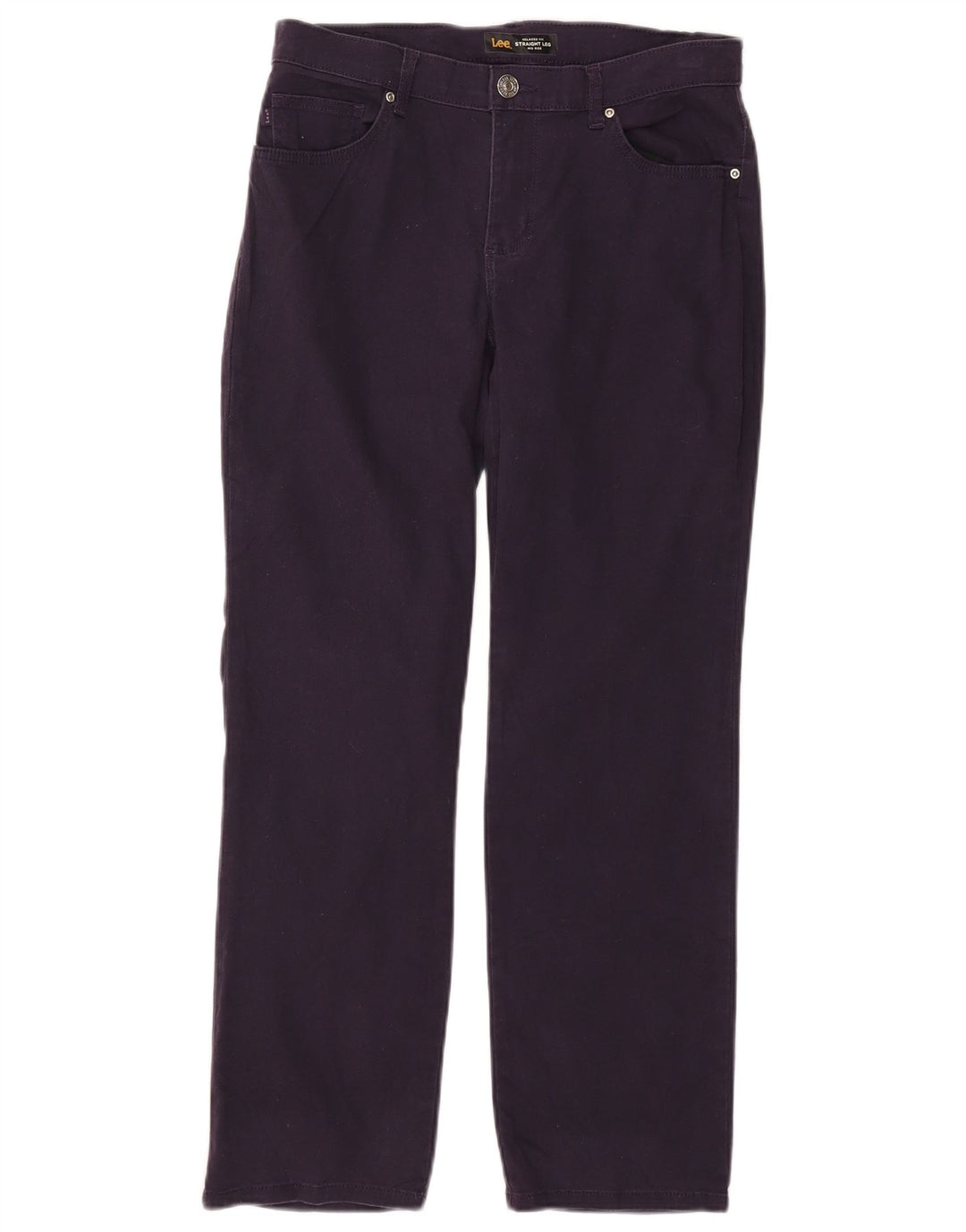 Damskie jeansy Lee o średnim stanie i luźnym kroju W30 L28 fioletowe