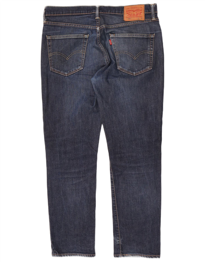 Męskie jeansy Levi's 511 Slim W34 L30 Niebieska bawełna