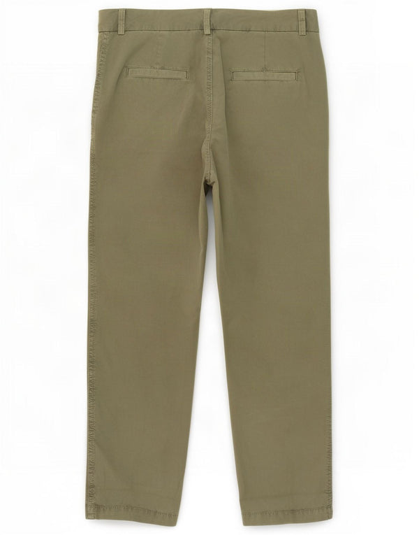 Spodnie damskie Marks & Spencer Straight Chino UK 10 Small W30 L26 Khaki