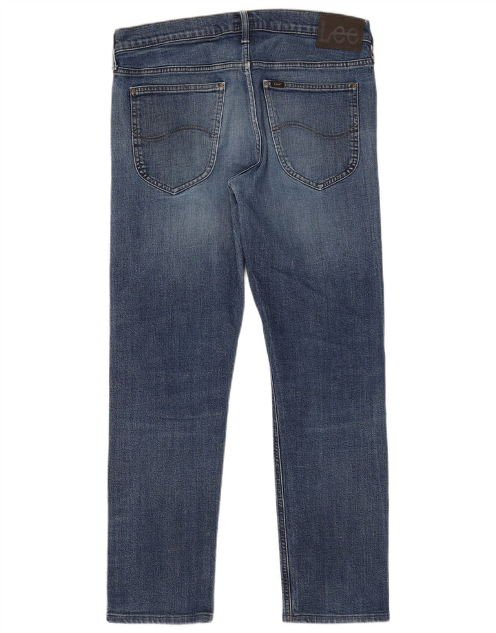 Męskie jeansy Lee Daren Zip Fly W32 L29 Niebieska bawełna
