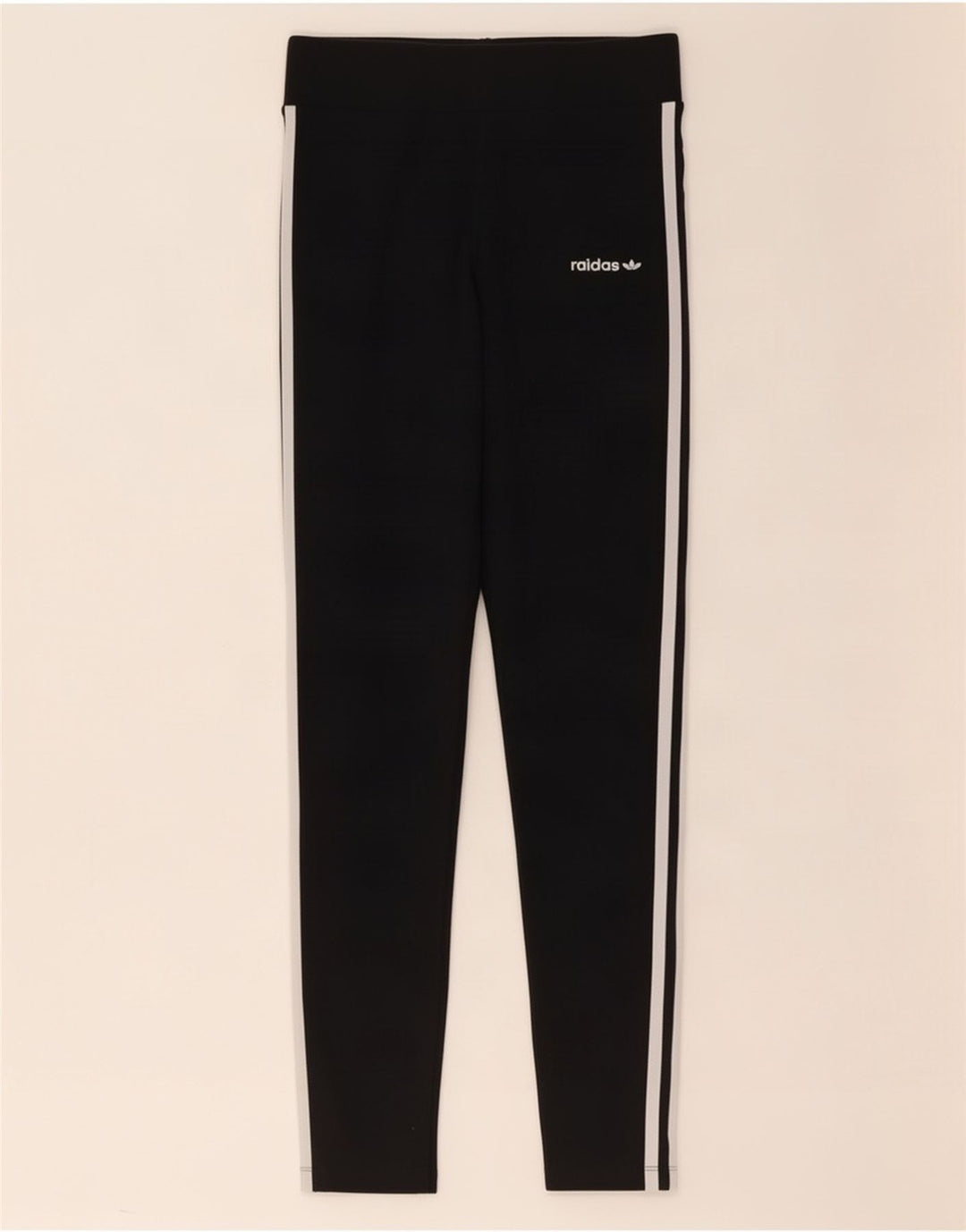 Legginsy damskie Adidas UK 12, średnie, czarne, bawełniane