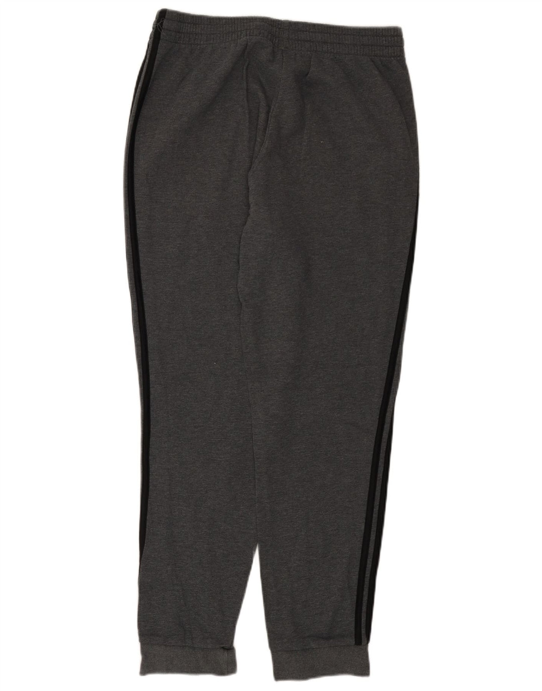 Męskie spodnie dresowe ADIDAS, duże, szare, bawełniane