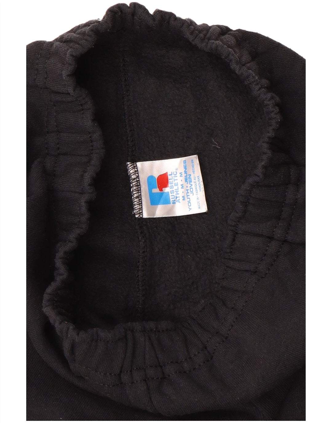 Spodnie dresowe RUSSELL ATHLETIC chłopięce 13-14 lat, średnia czarna bawełna