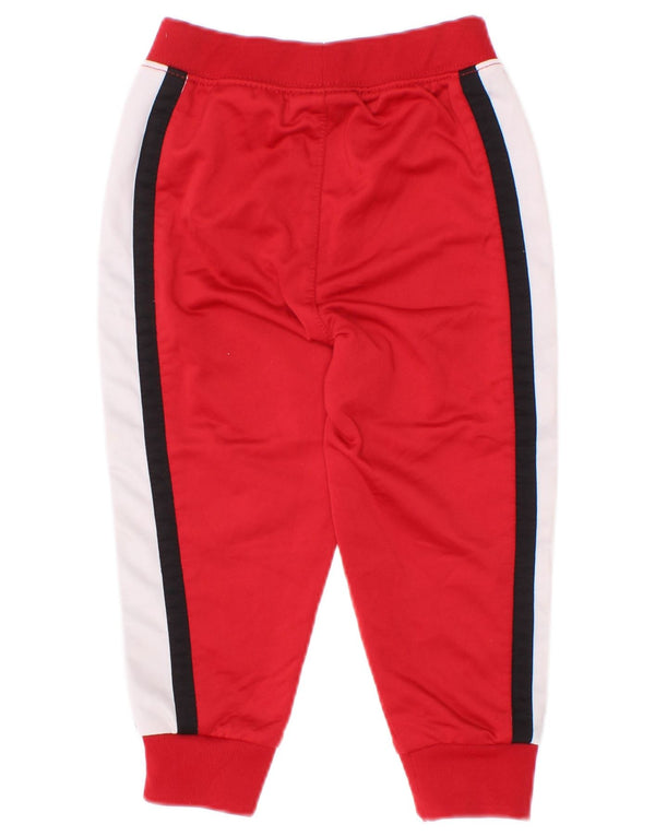 Spodnie dresowe Jordan Baby Boys Joggers 12-18 miesięcy, czerwone, z blokami kolorów