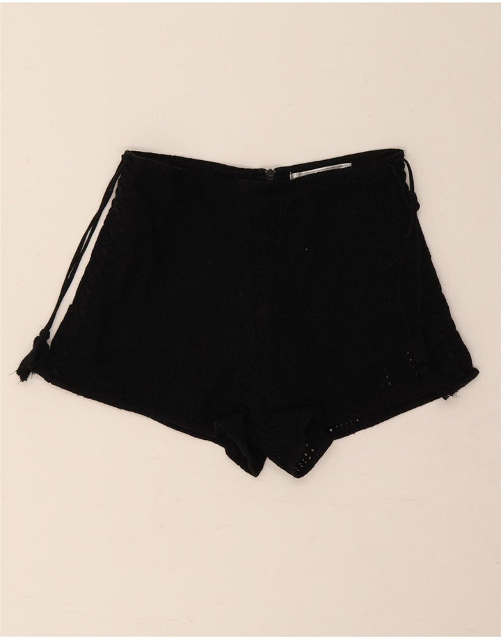 Spodnie Zara Damskie Trafaluc Hot Pants XS W24 Czarne